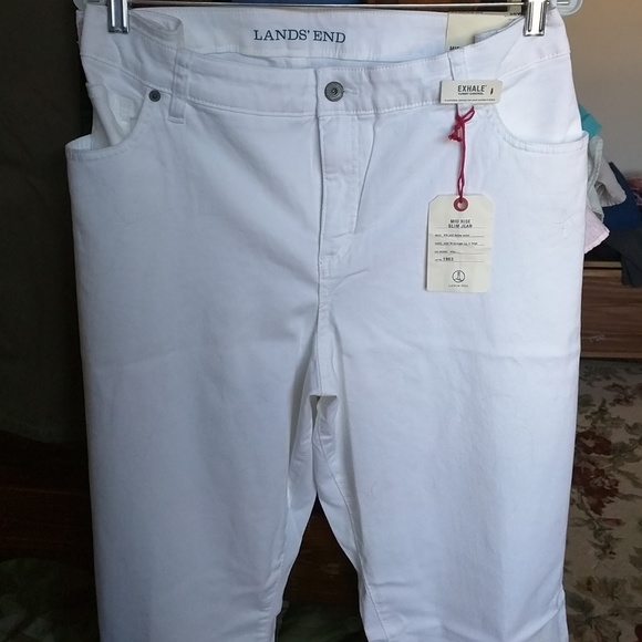 NWT Lands' End jeans - Picture 2 of 6